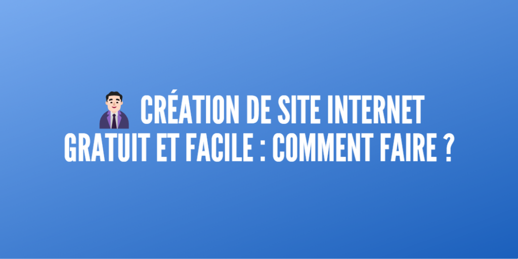création site internet