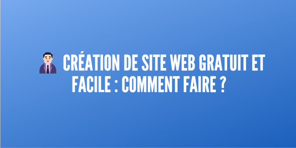 création site web