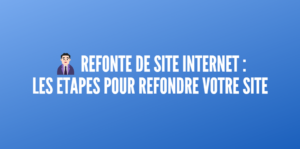 refonte site internet