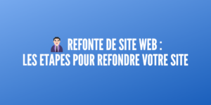 refonte site web